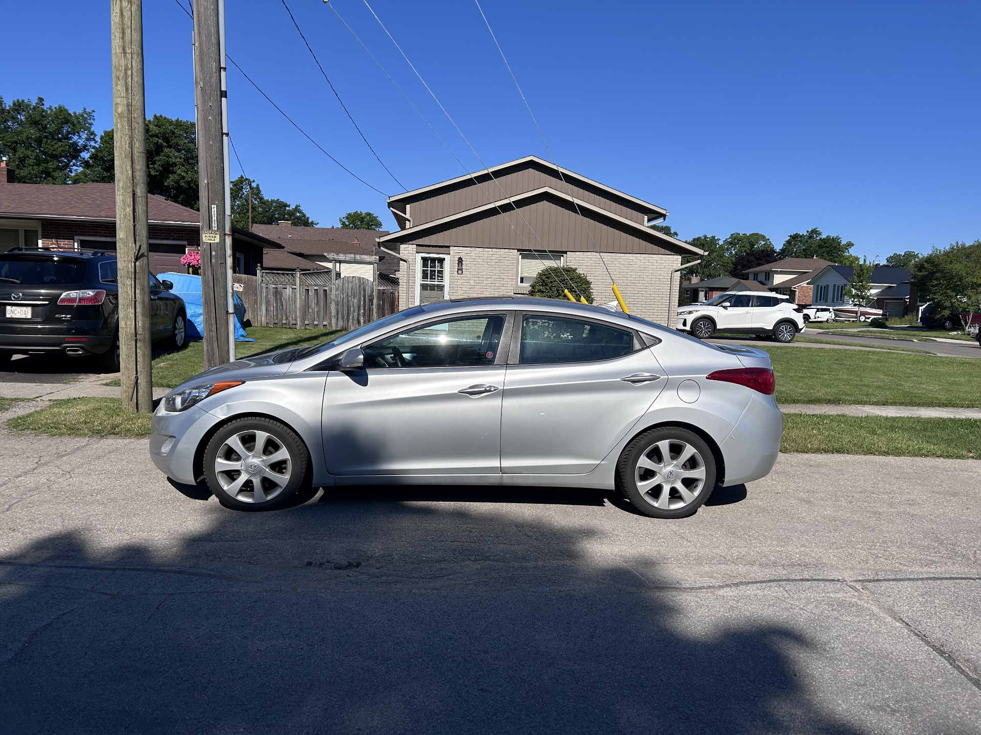 Support car — Side